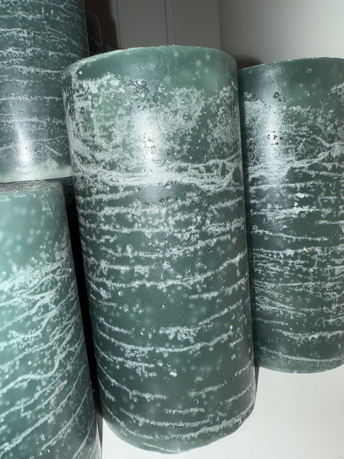 Kubbelys rustikk grønn ø7 h14