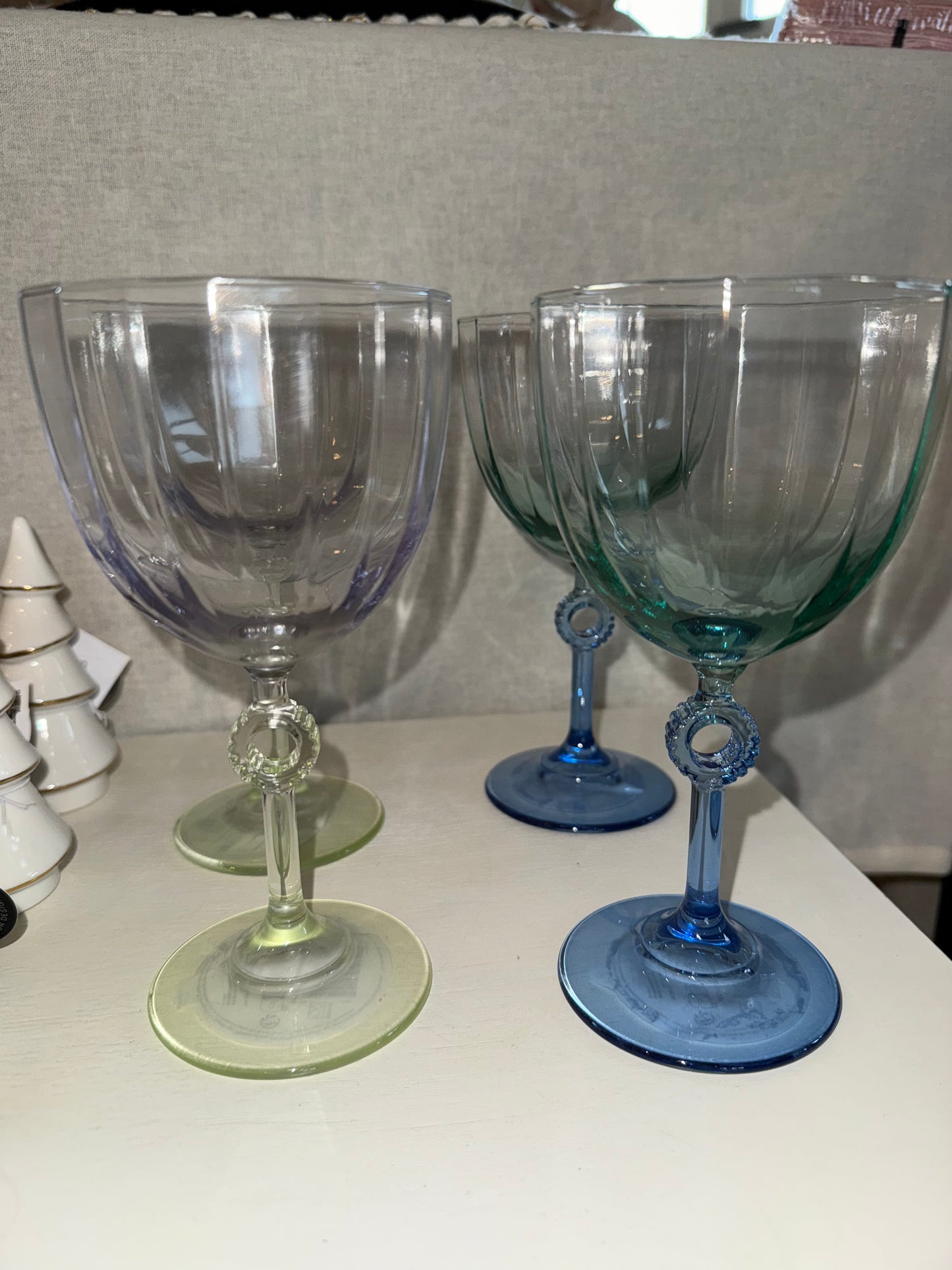 Vinglass fargerike 270ml