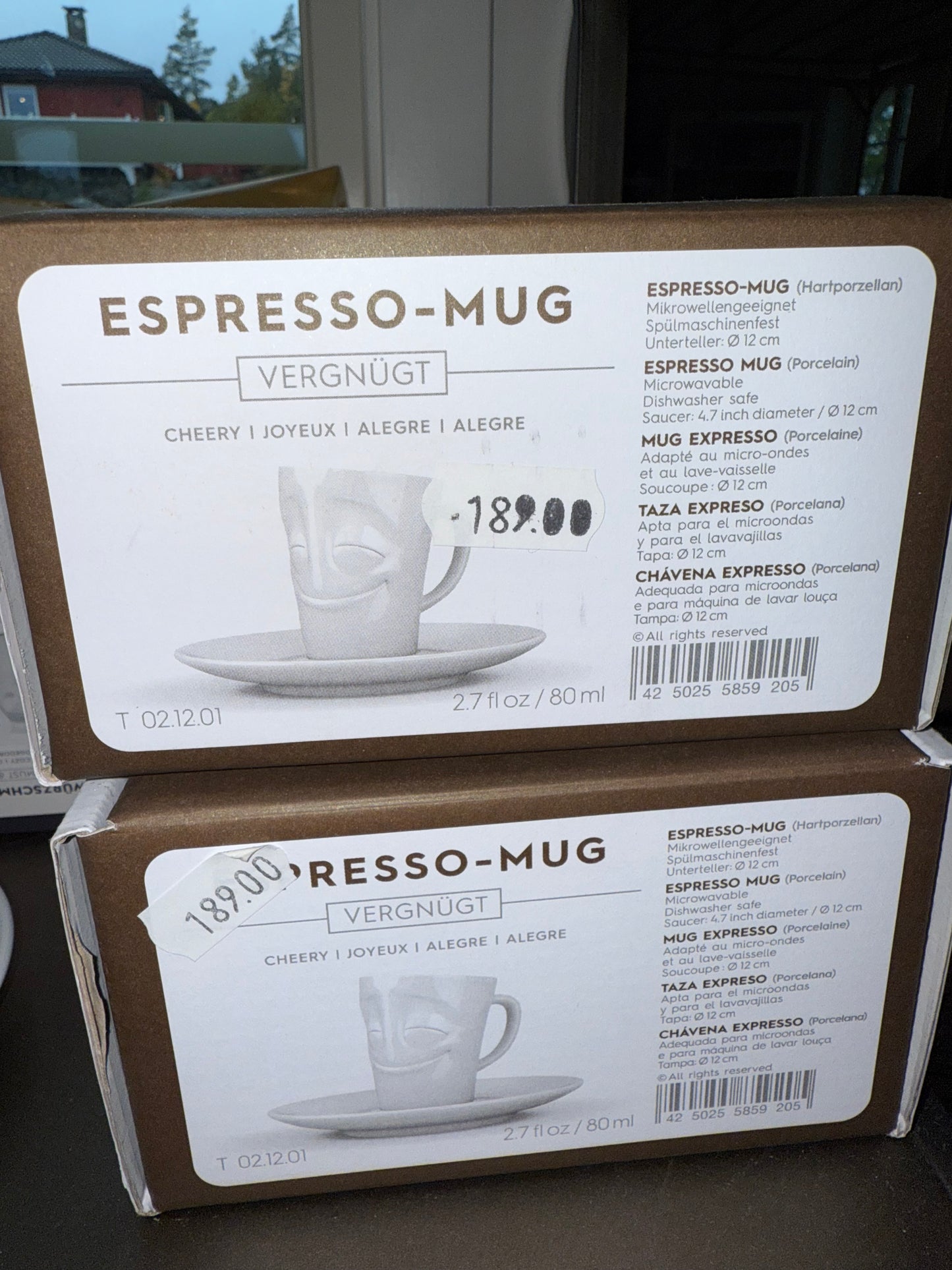 Tassen Espresso-mug 80ml Vergnügt