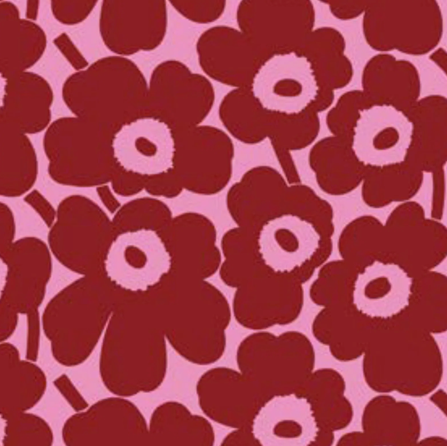 Marimekko Mini Unikko Pink pink lunsj