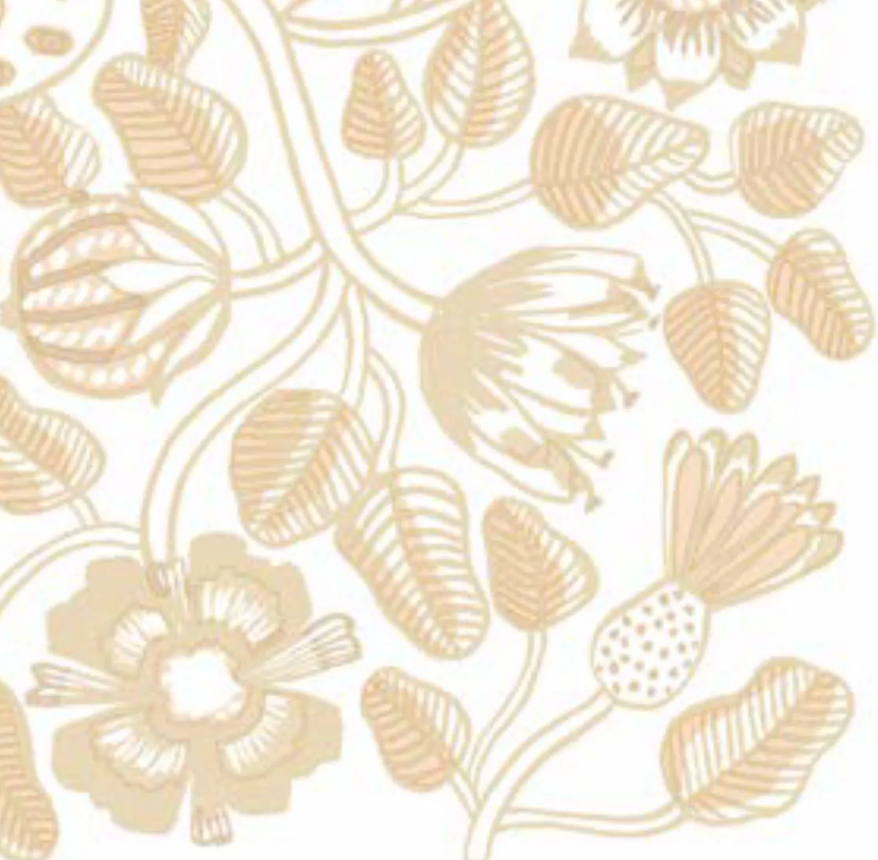 Marimekko Tiara Gold lunsj