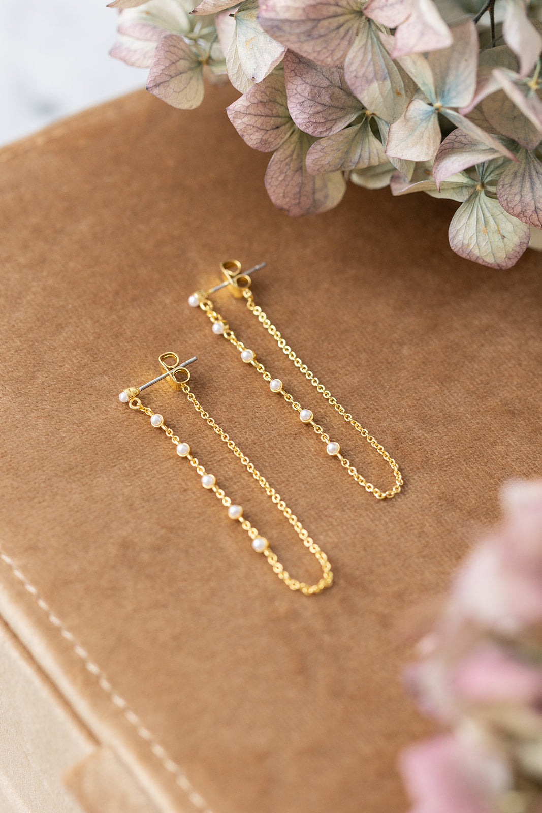 Aneta øredobber. lange