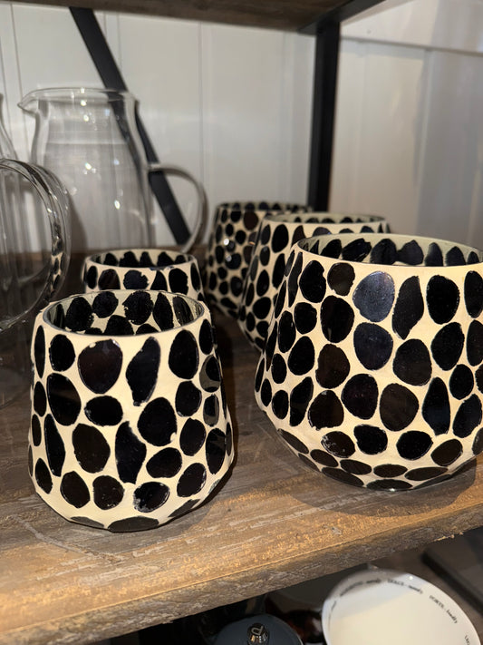 Lysglass dråpe mosaikk liten