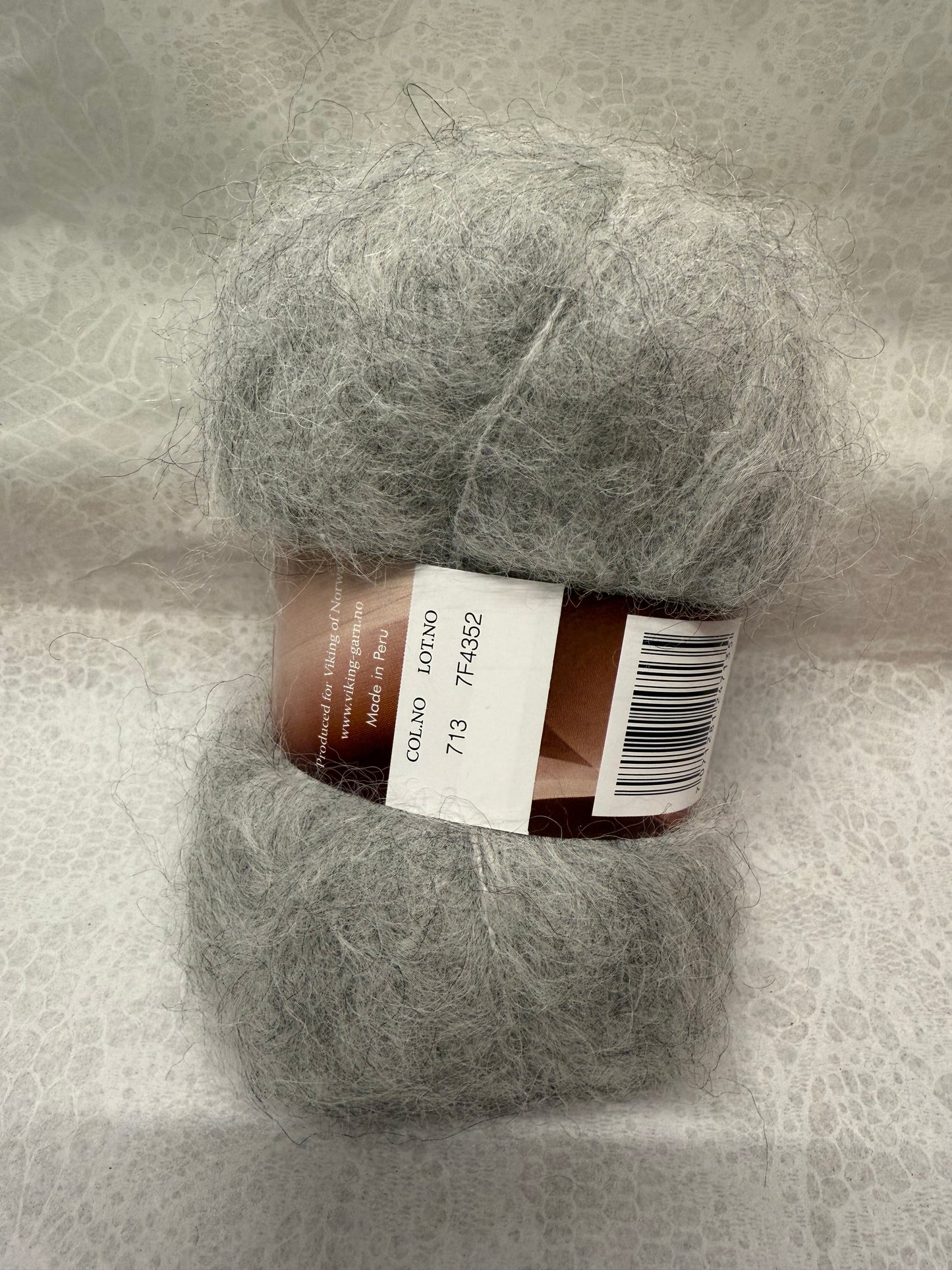 Alpaca Maya lys grå 713