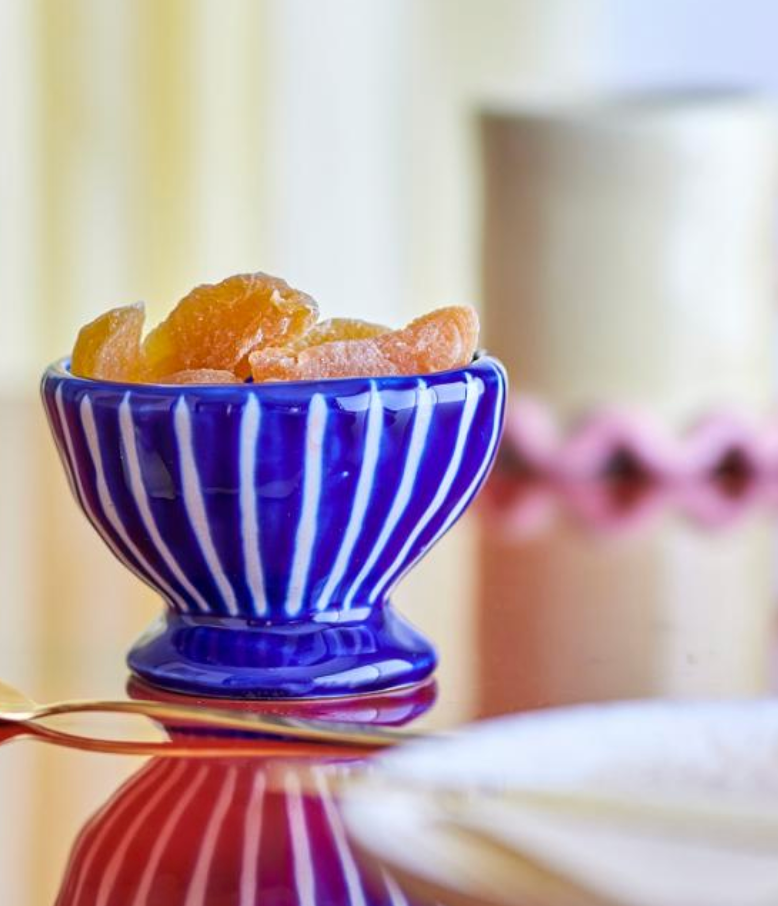 NINI SKÅL. BLÅ 9X6.5CM