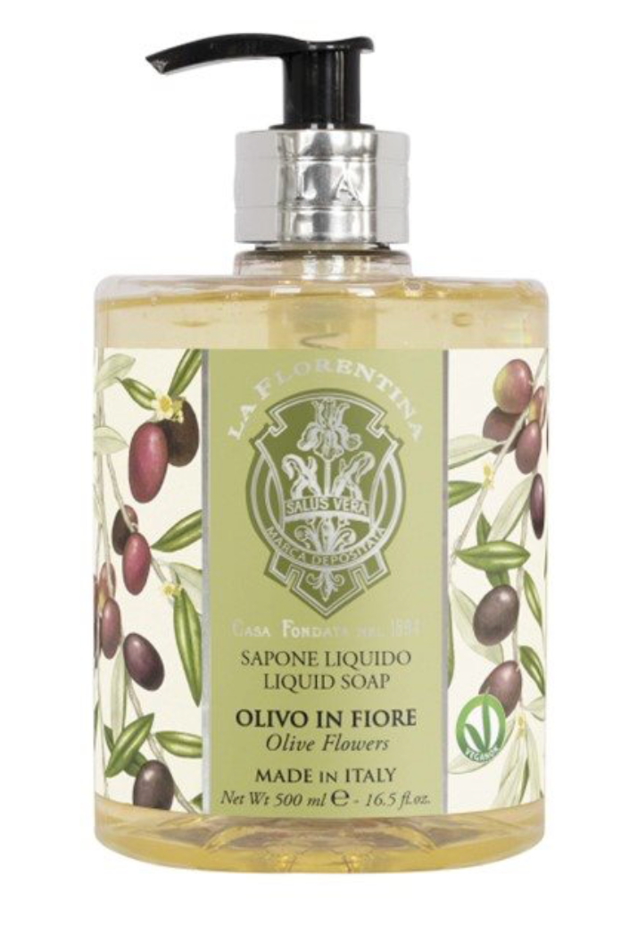 HÅNDSÅPE OLIVE FLOWERS 500ML [LA FLORENTINA]