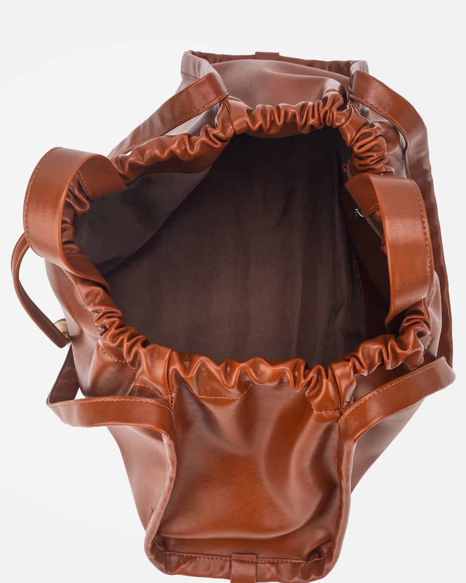 SAGA MEDIUM GLOSSY STRUCTURE - BROWN AMBER